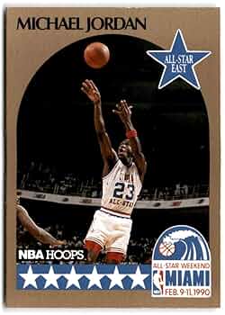 Amazon.com: 1990-91 Hoops All-Star Weekend #5 MICHAEL JORDAN